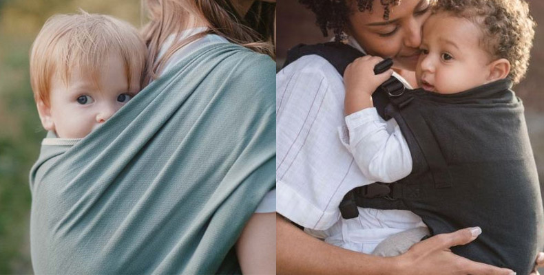 Écharpe De Portage Pour Bébé MEIION – Porte-bébé Physiologique, Réglable, Pour Nouveau-nés Et Plus
